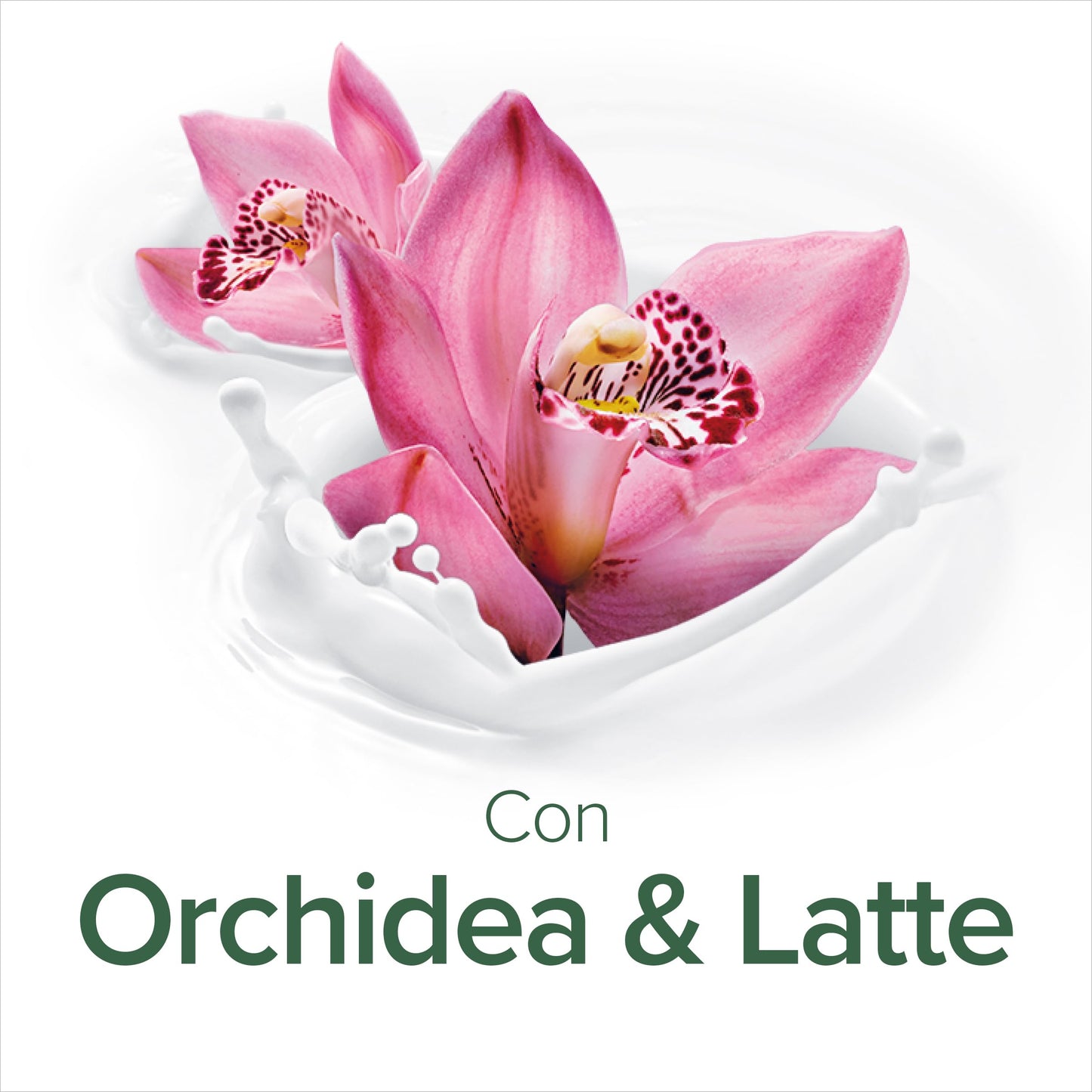 Palmolive Bagnoschiuma Naturals Orchidea e Latte 500ml | Bagnodoccia con vitamina E | Lascia la pelle morbida | Con latte di mandorla di origine vegetale | Ingredienti per il 95% di origine naturale*