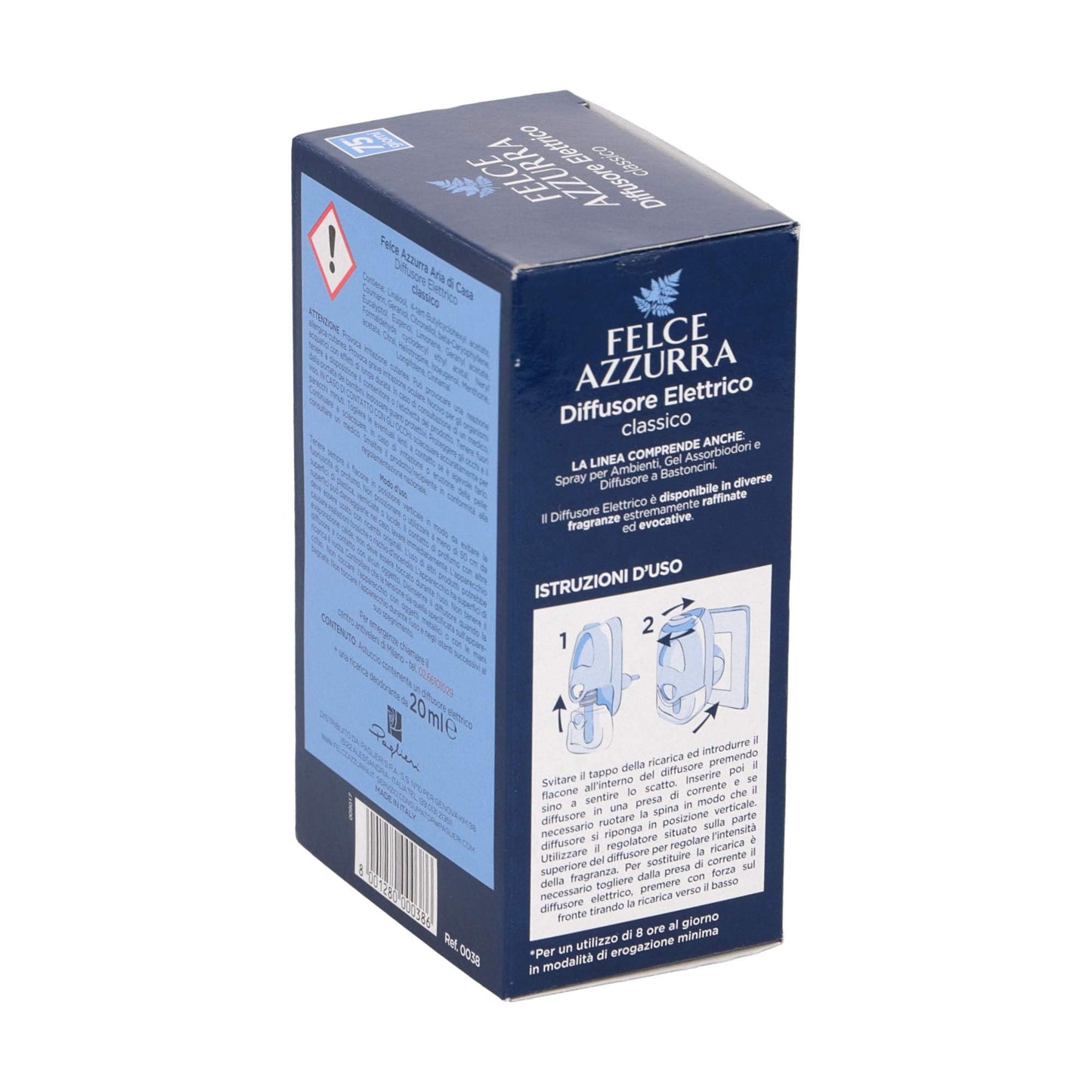 FELCE AZZURRA ARIA DI CASA ELETTRICO BASE TALCO CLASSICO 20 ML