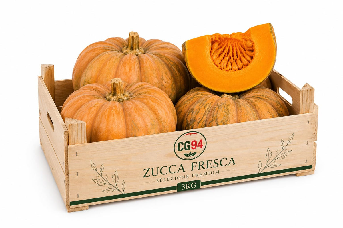 CG94 - Zucca Fresca Italiana Selezione Premium 3 kg