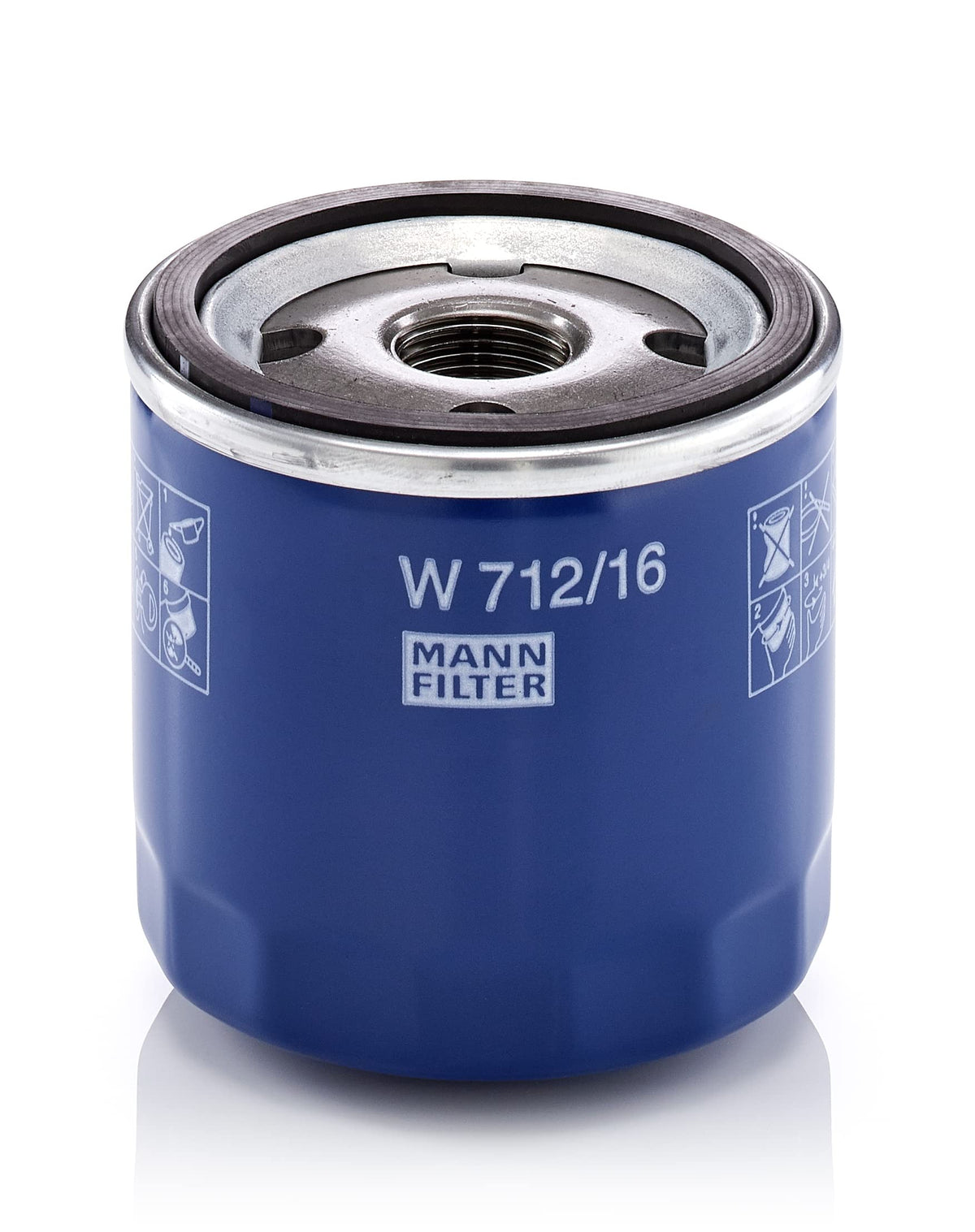 MANN-FILTER W 712/16 Filtro dell'olio - AUTOVETTURE + VEICOLI COMMERIALI