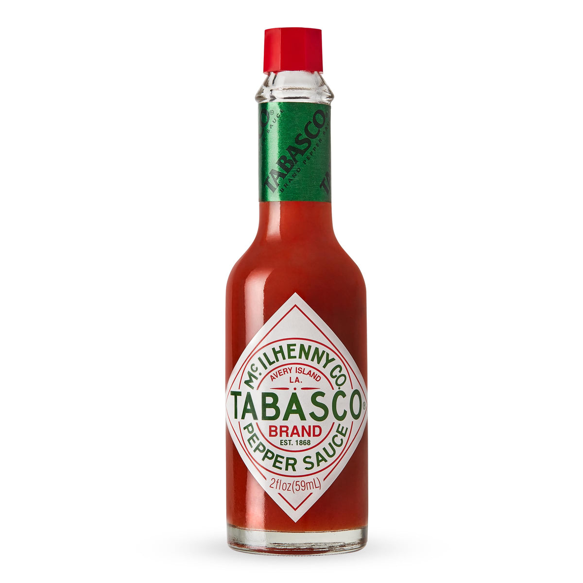 MC Ilhenny Salsa al peperoncino Tabasco, 60 ml, Confezione da 1