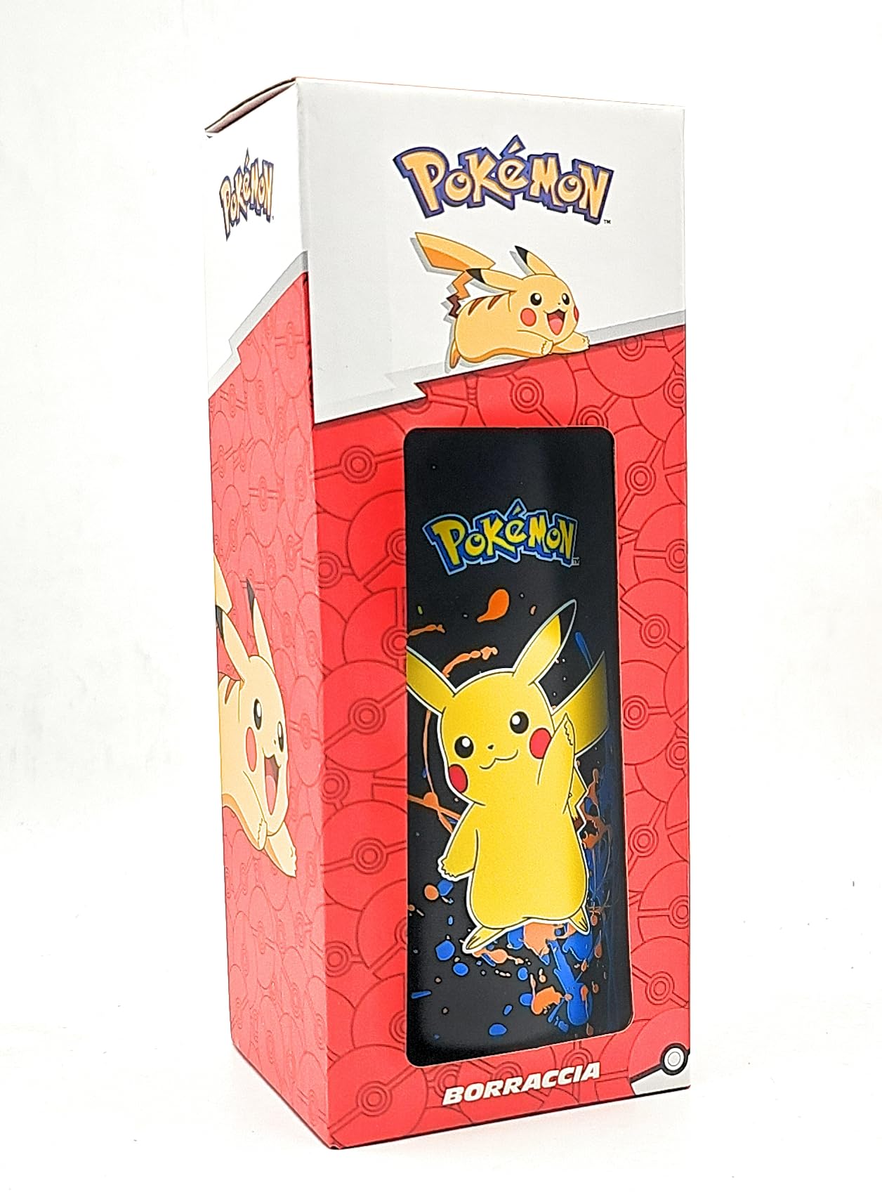 Borraccia Termica POKEMON in Acciaio Inox - Mantenimento Temperatura fino a 24h - Per Scuola e Bambini