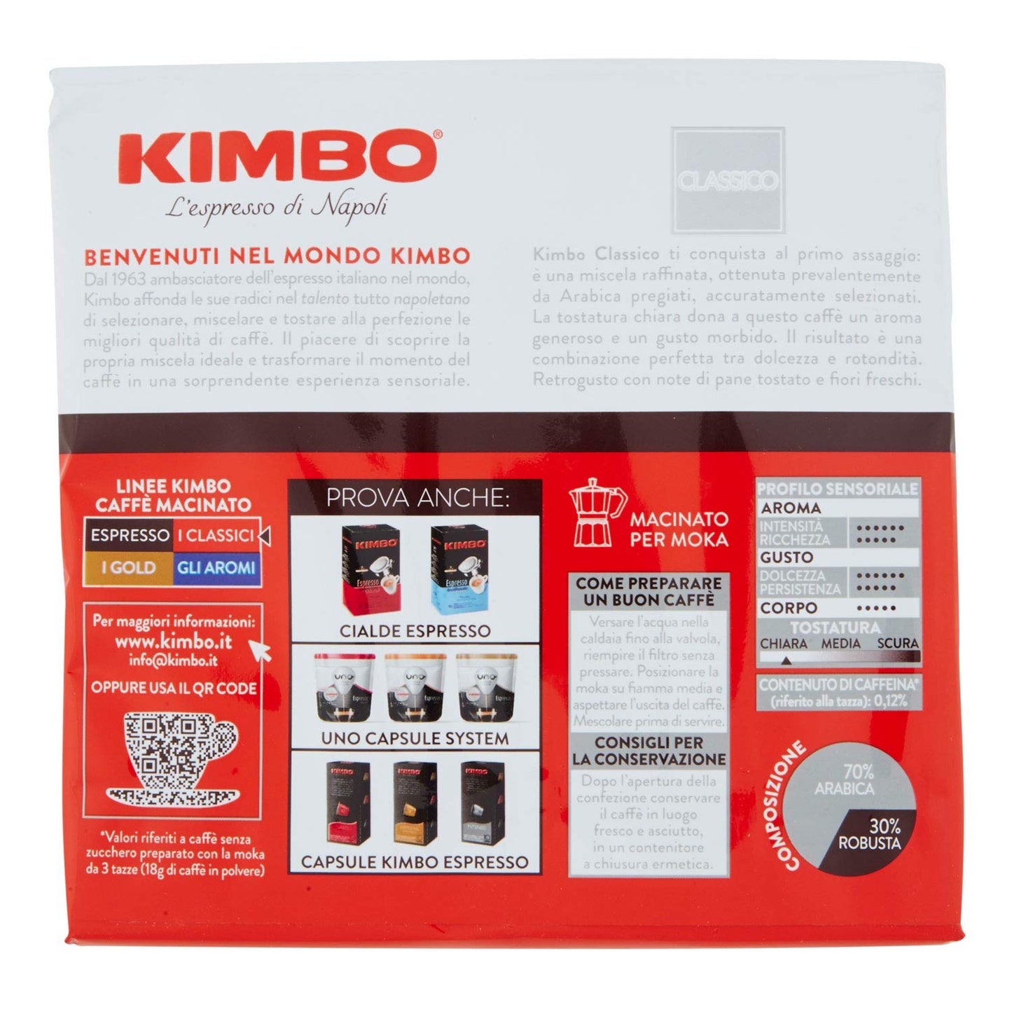 Kimbo 500 grams - Lot of Kimbo 500 grams