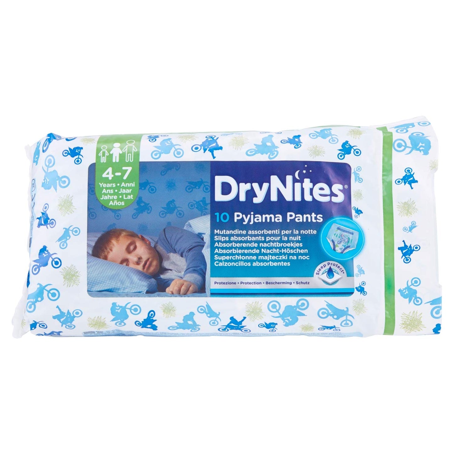 DryNites 10 Pyjama pants 4-7 anni maschio