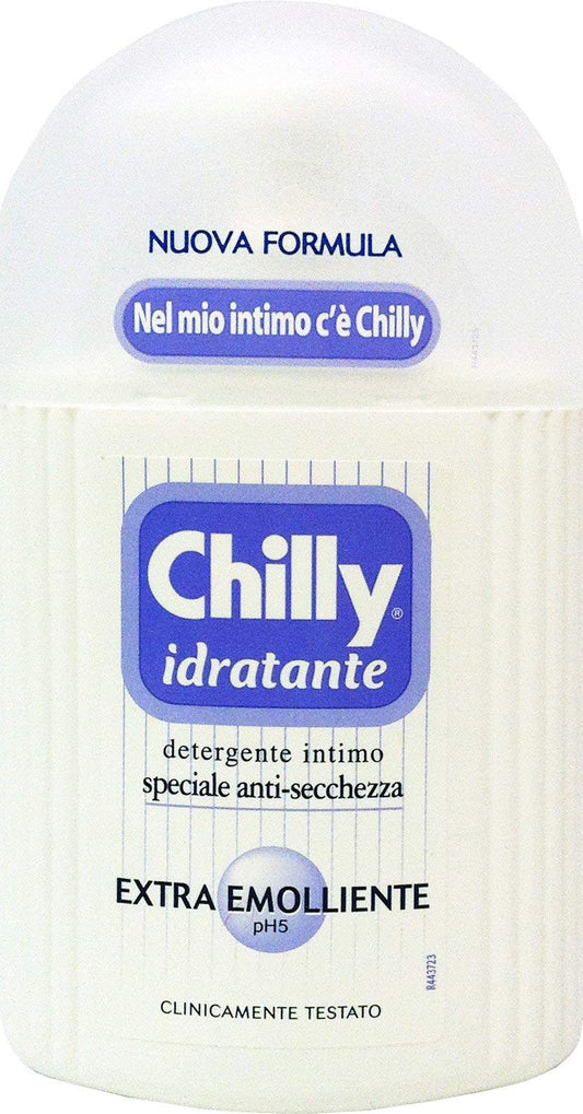 12 x CHILLY Detergente Intimo Idratante Extra Emoliente 200 Ml