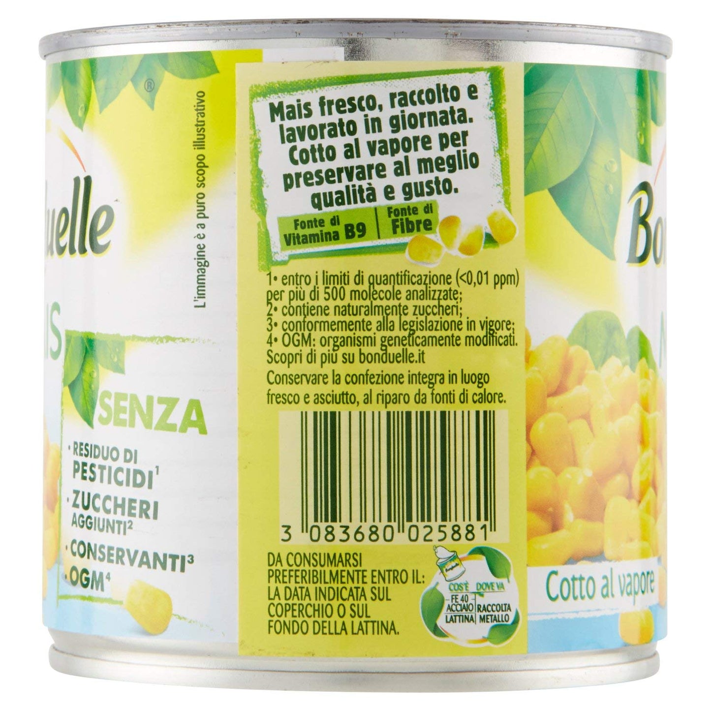 Bonduelle Mais Cotto al Vapore, 300g