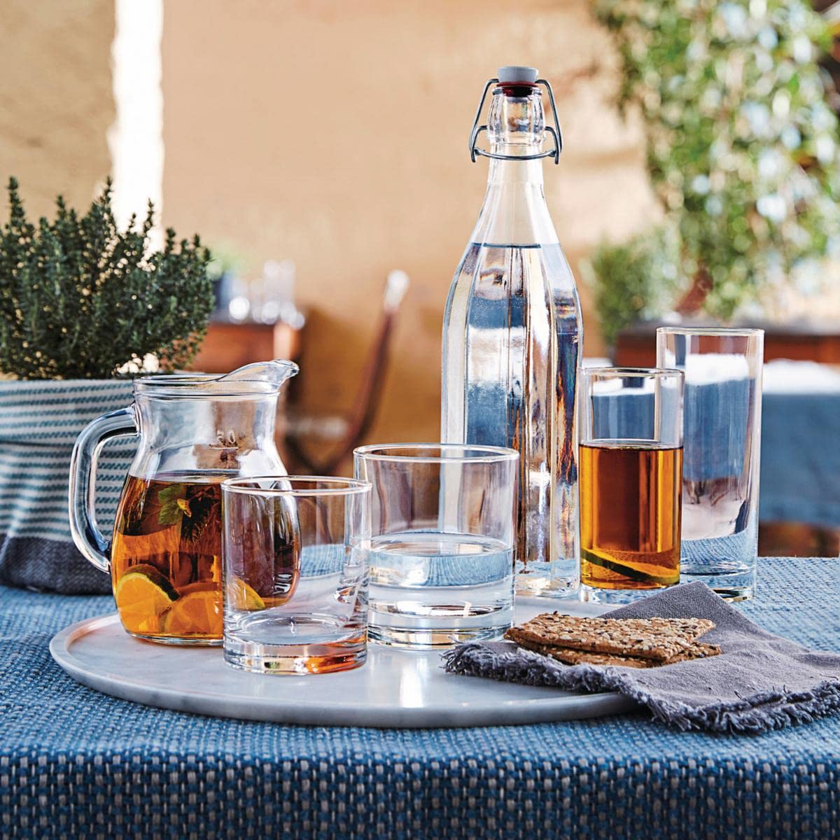Rocco Bormioli Bistrot Jug, 33.75 Ounce, lt.1, Transparant, Unica
