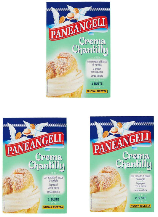 3 x Paneangeli Crema Chantilly Mix Cake 2x 40