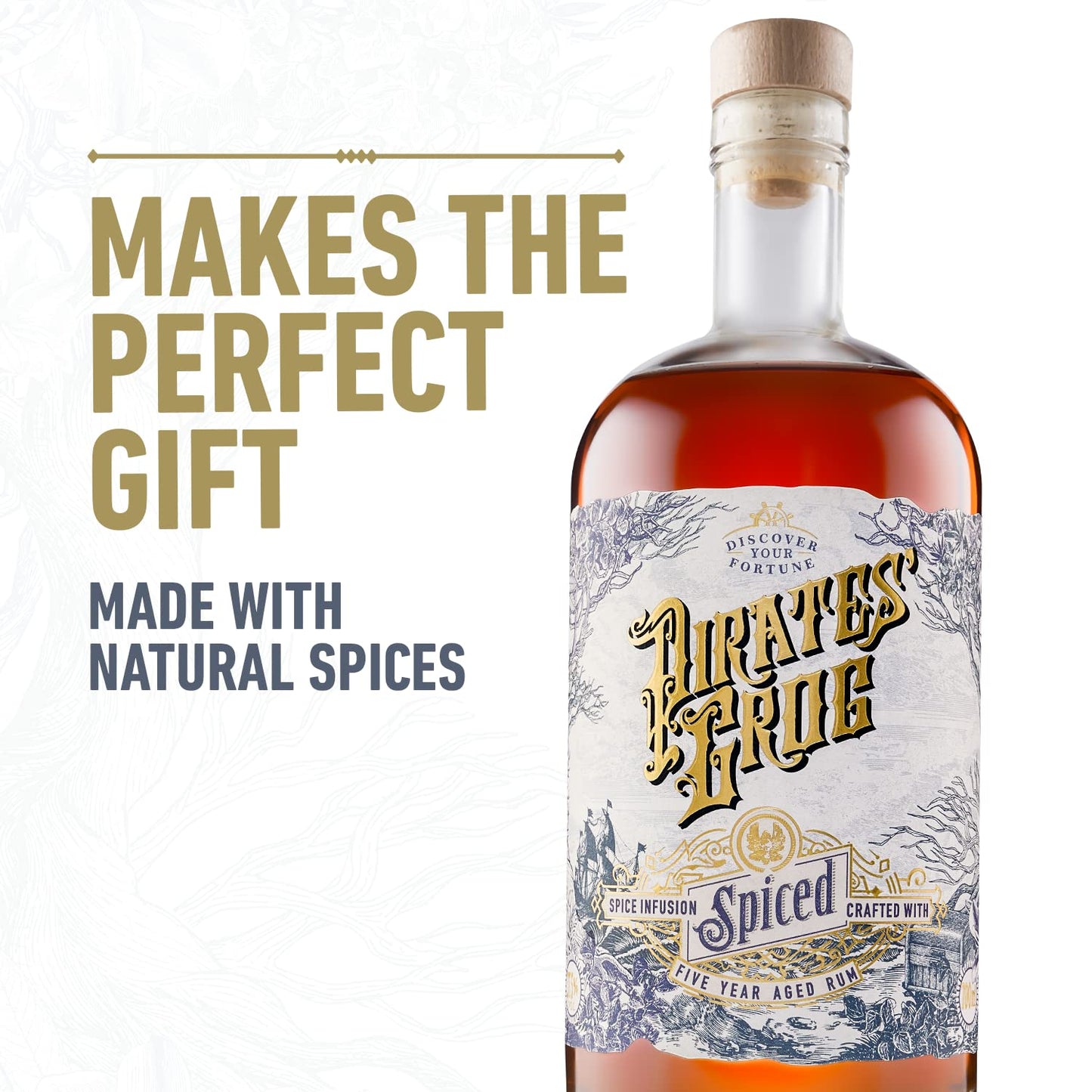 Pirate's Grog Spiced Rum 70 cl