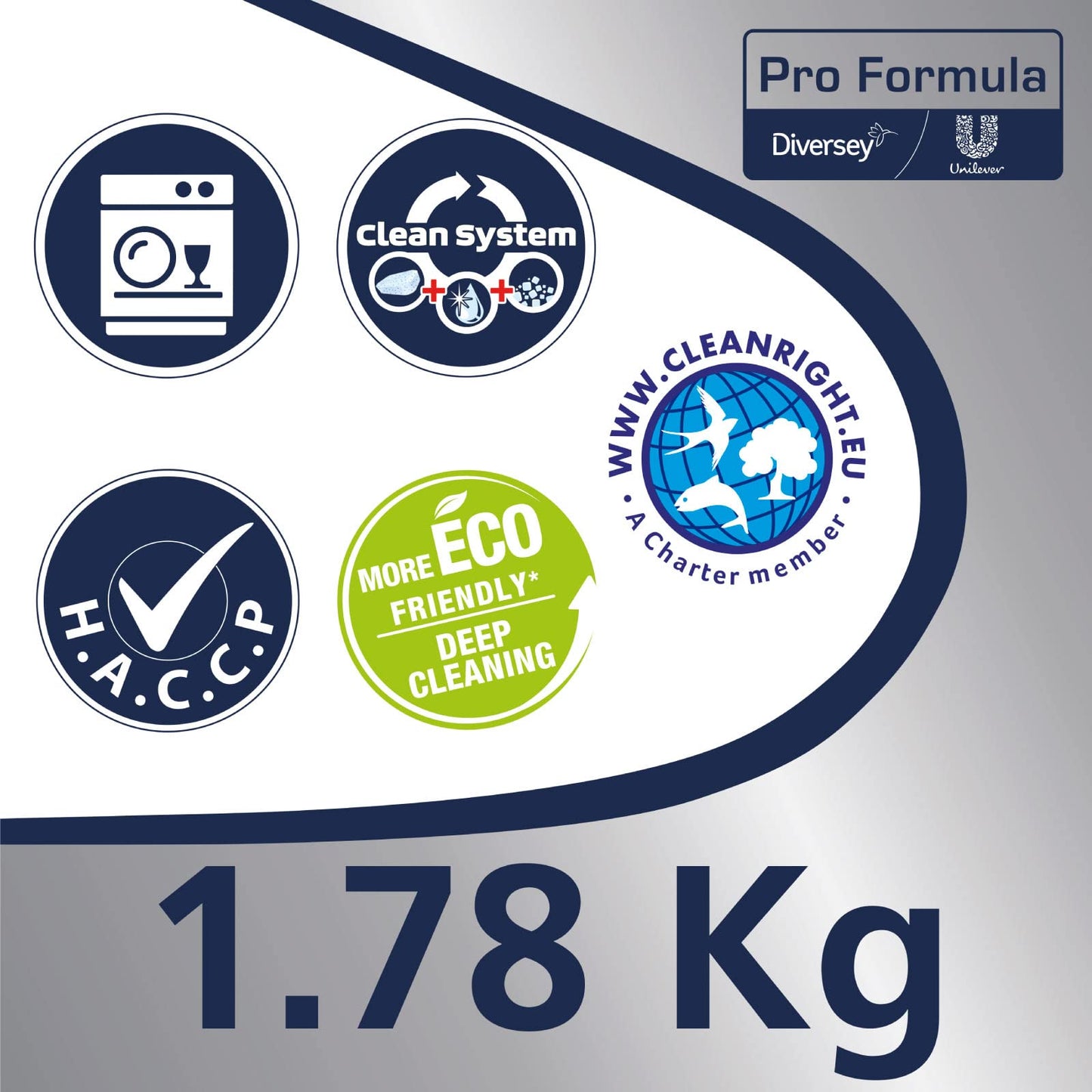 Svelto Professional Detersivo Classico in Pastiglie per Lavastoviglie Pro Formula Eco Detergente - Confezione da 188 Tabs