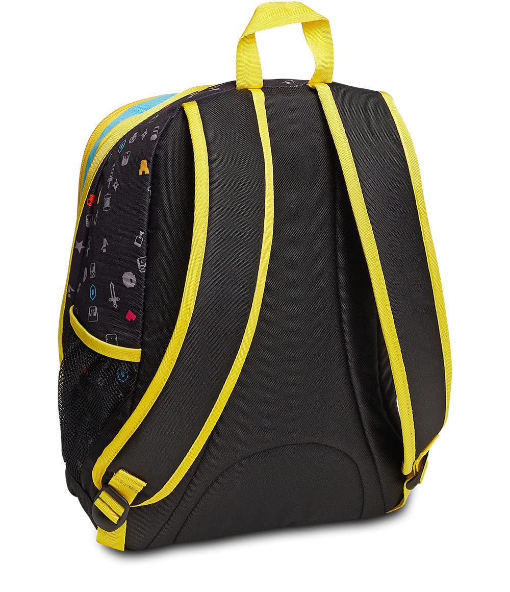Seven Zaino TWO PLAYERS ONE CONSOLE, Doppio Scomparto - Tasca Porta Borraccia - Scuola & Tempo Libero - 34 Litri