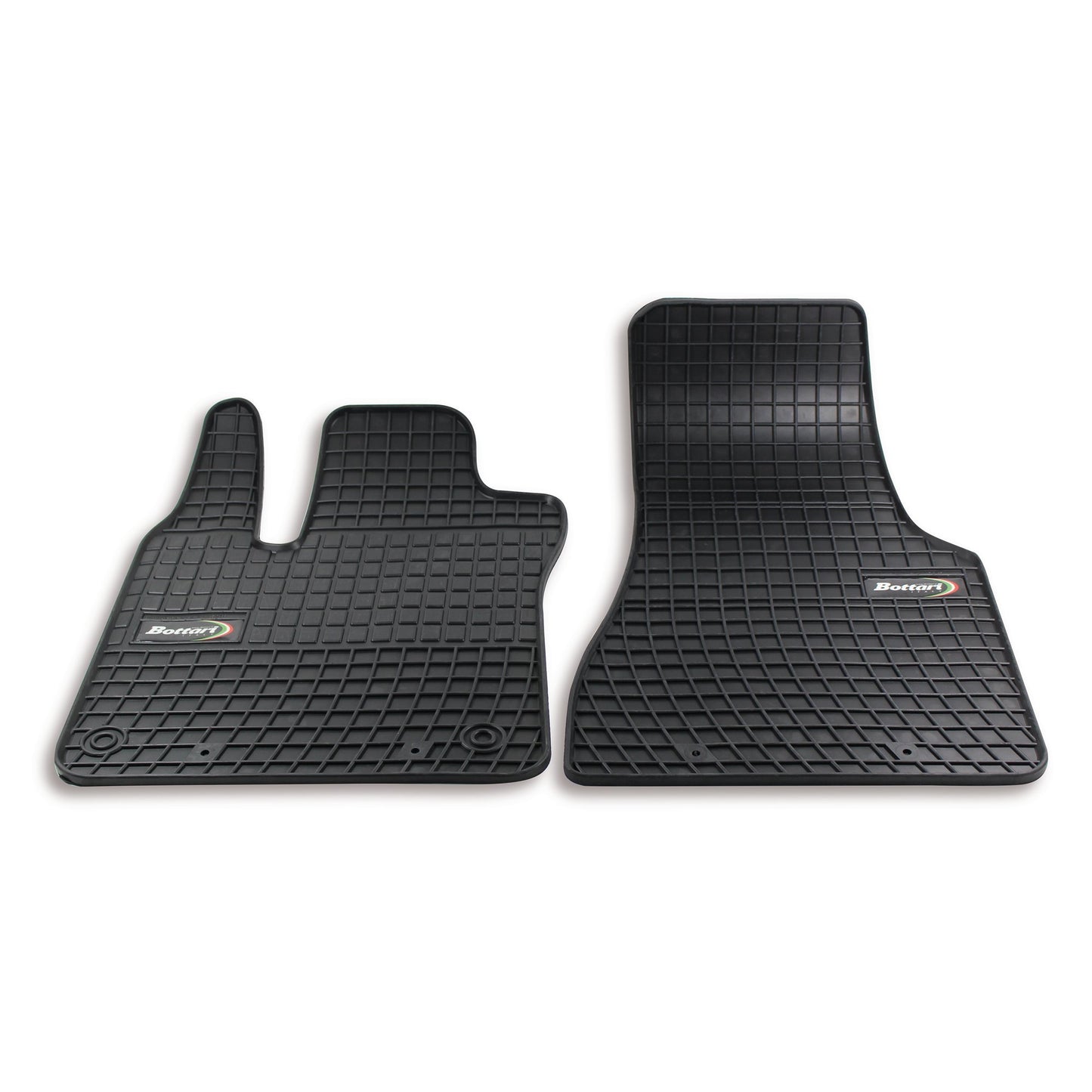 Bottari 39697 Set tappeti auto in gomma su misura per Smart - Modello dal 2014 - 2 pcs