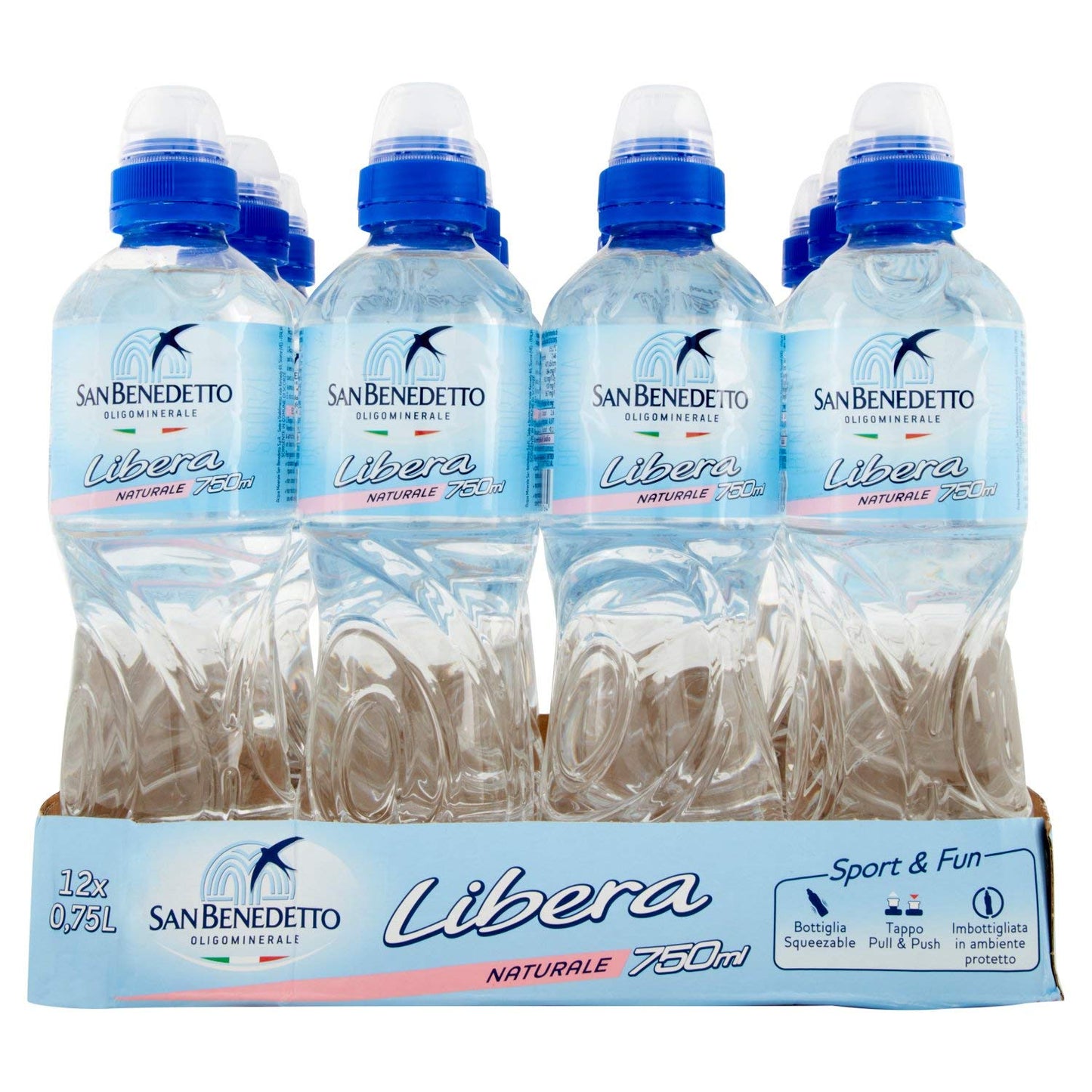 San Benedetto Acqua Minerale Naturale Libera, 75cl
