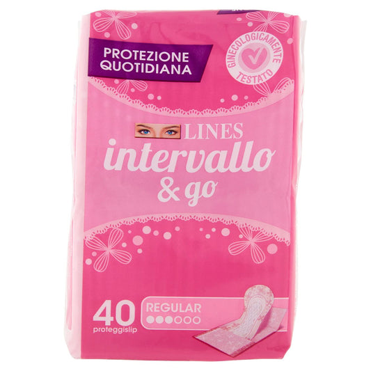 Lines Intervallo ripiegato x40 - Salvaslip ripiegati
