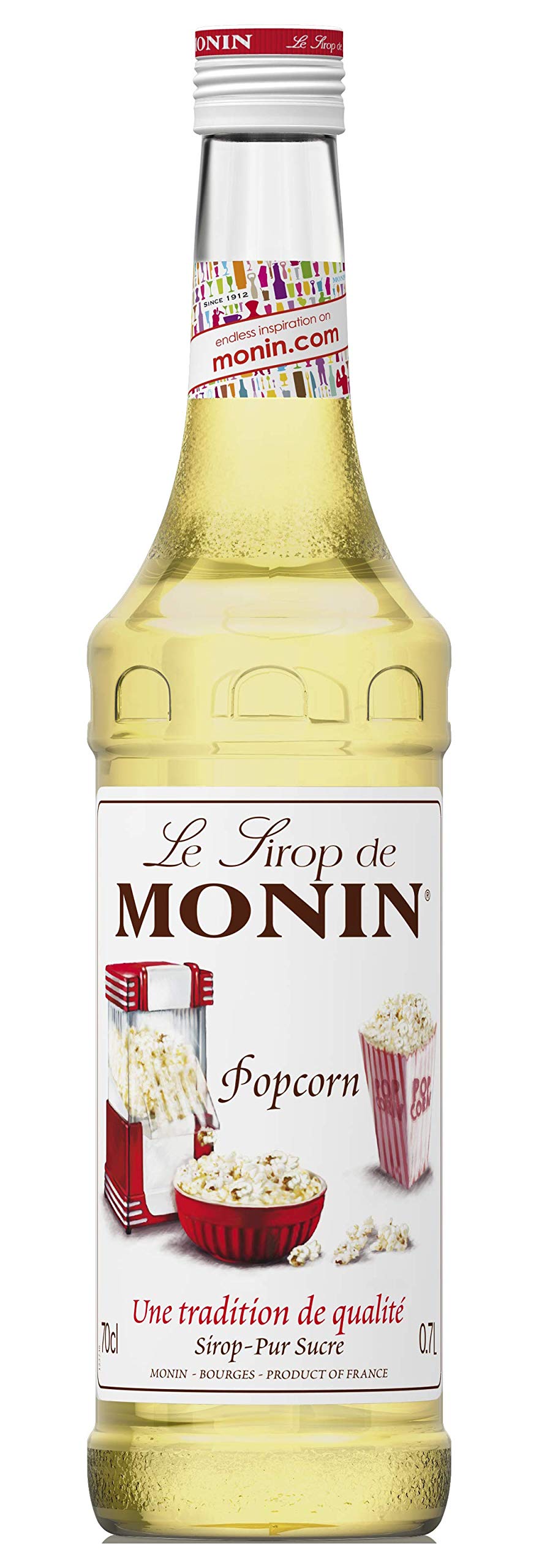MONIN Premium Sciroppo Popcorn 700 ml