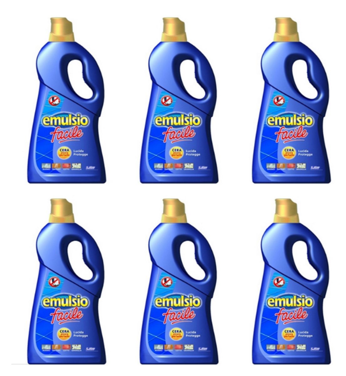 6 x EMULSIO Cera Multiuso 750 ML