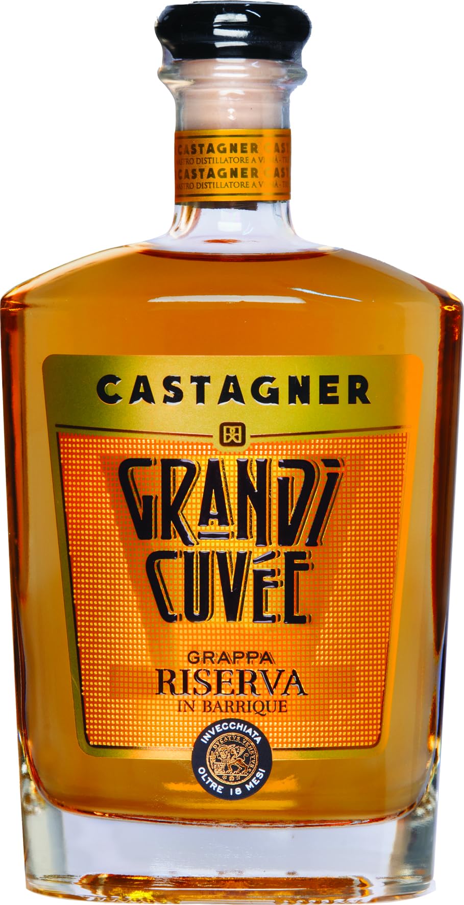 Sicilia Bedda - CASTAGNER Grappa Grandi Cru Riserva Barrique - Grappa Invecchiata oltre 18 Mesi - Cl. 50