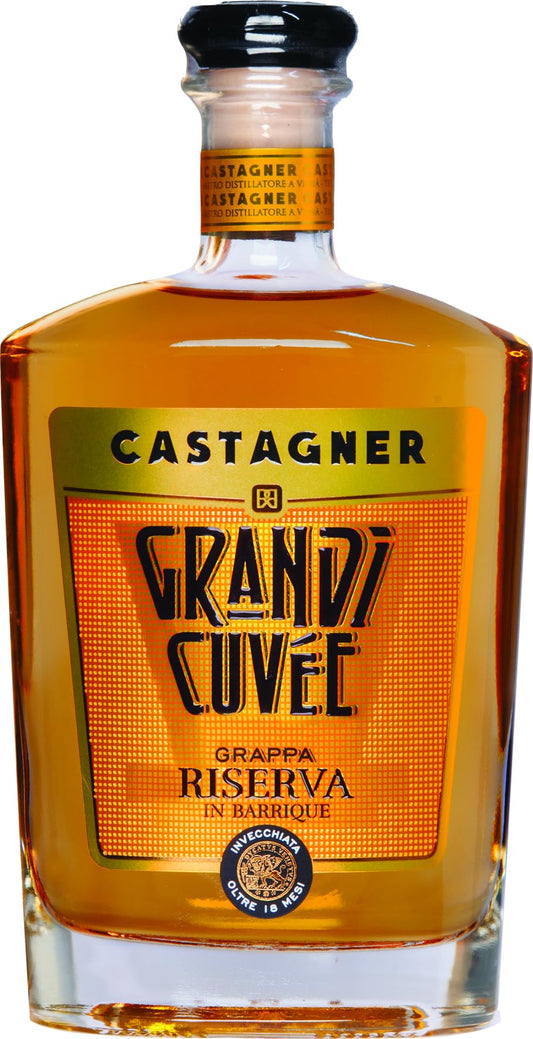 Sicilia Bedda - CASTAGNER Grappa Grandi Cru Riserva Barrique - Grappa Invecchiata oltre 18 Mesi - Cl. 50