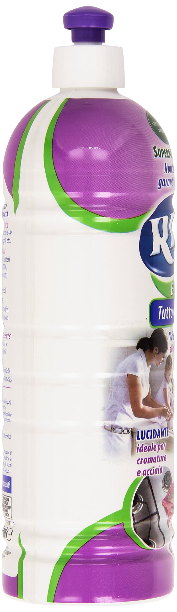 Rio - Tutto Cucina, Igienizzante, Sgrassante, Lucidante, Deodorante, Profumo Verdello - 3 pezzi da 750 ml [2250 ml]