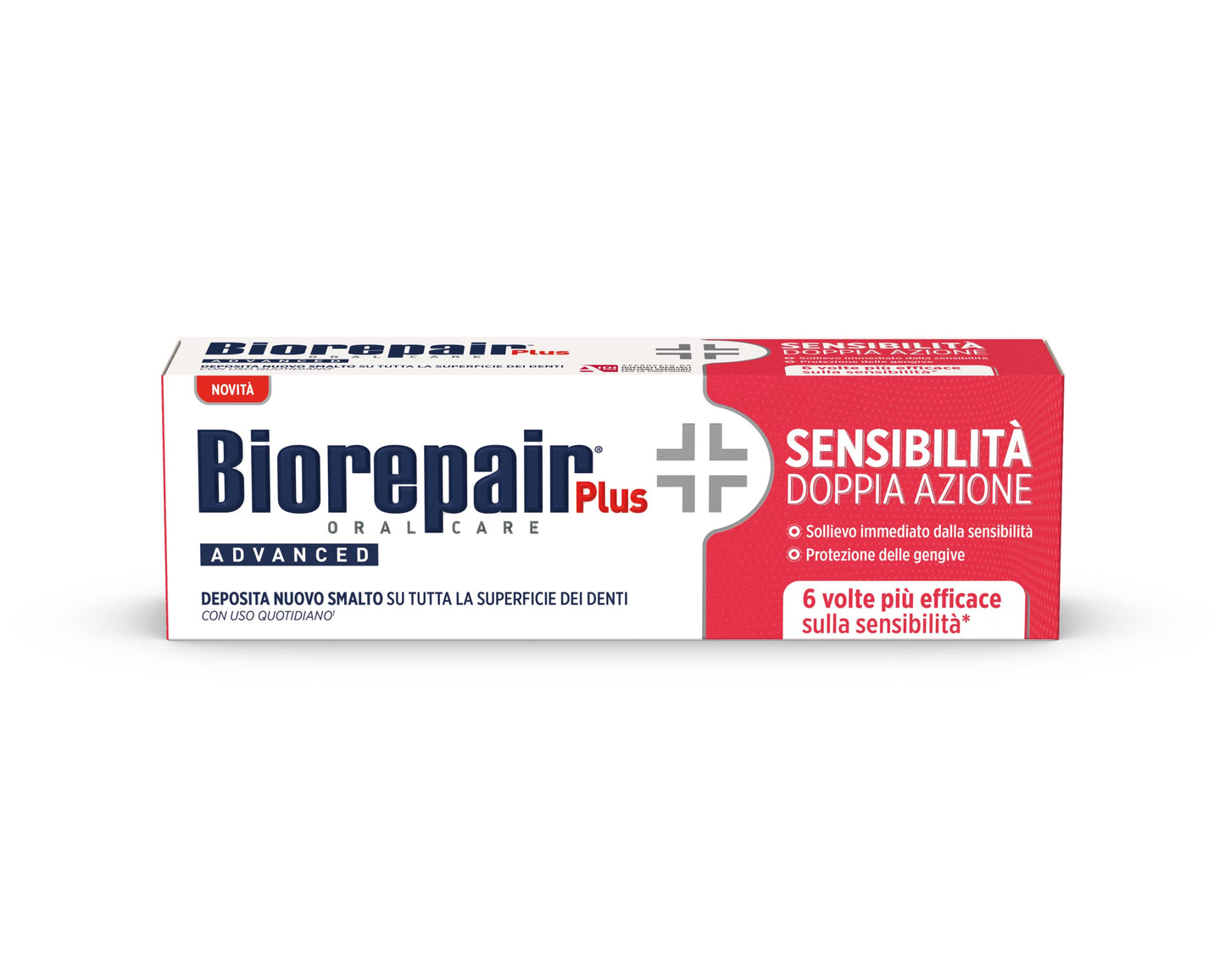 Biorepair Plus Advanced Sensibilità Doppia Azione Dentifricio 75ml