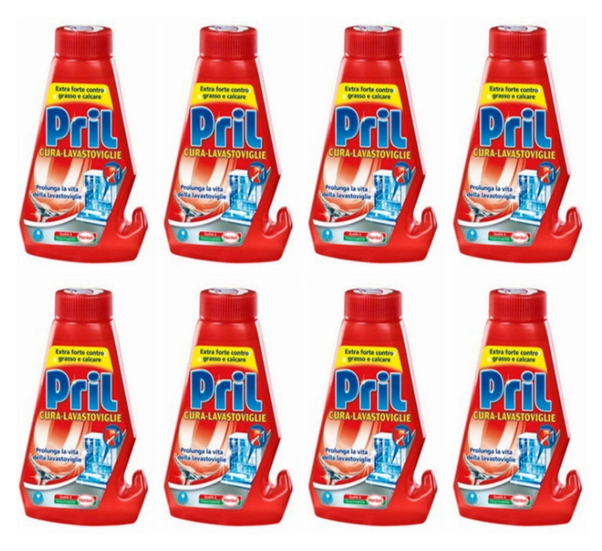 8 pezzi Pril Curalavastoviglie prolunga la vita cura lavastoviglie