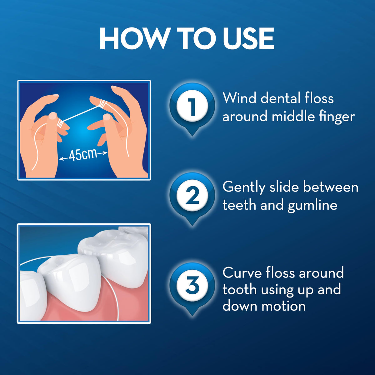 Oral-B Filo Interdentale Non Cerato, 50m