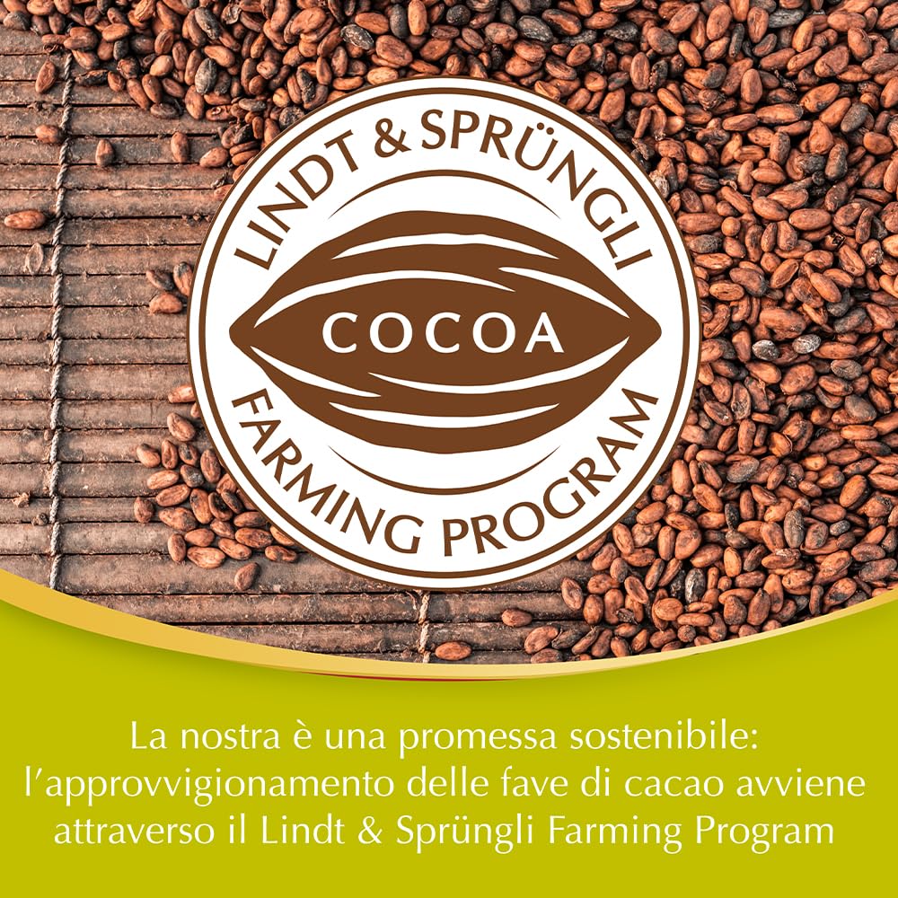 Lindt LINDOR Uovo di Pasqua Cioccolato al Latte e Pistacchio, Uovo al Cioccolato al Latte e Pistacchio con Doppio Strato e Sorpresa, 360g