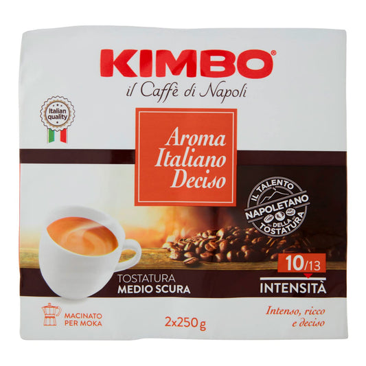 Kimbo Aroma Italiano Gusto Deciso, 2 x 250g