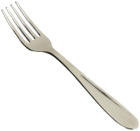 F.Lli Gnali Bacicio Forchetta da Tavola in Acciaio Inossidabile 18/10 di Altissima qualità. Finitura Lucida, Spessore 1,8 Mm. con Pratico Appendibile.