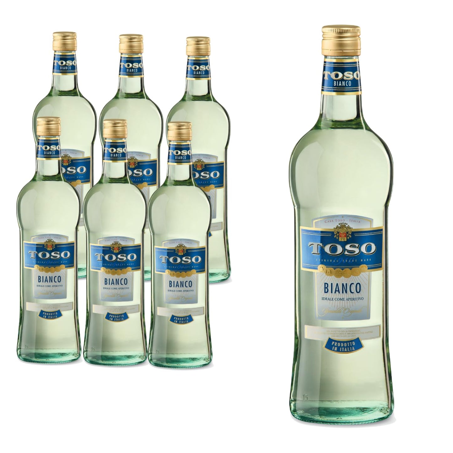 Toso Aperitivo Bianco - 6 x 1L