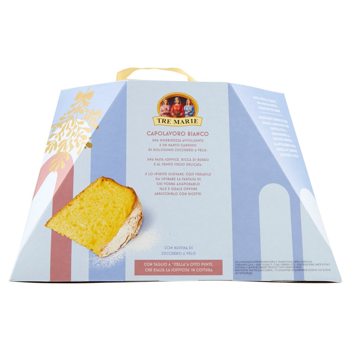 Le Tre Marie Panettone Capolavoro Bianco Gr.750