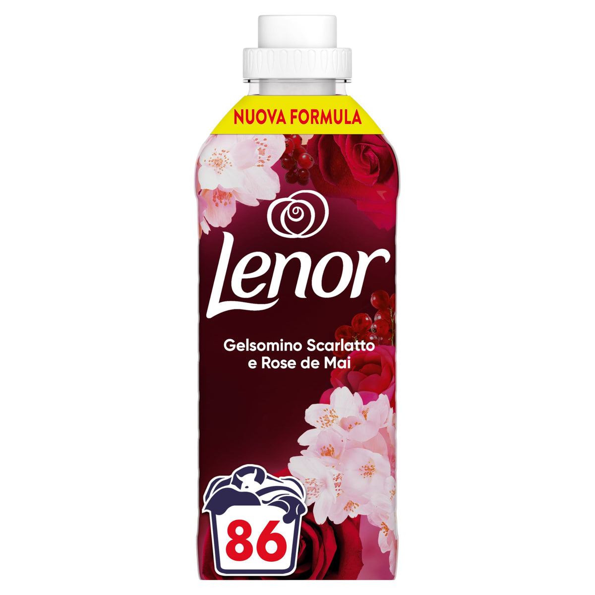 Lenor Ammorbidente Lavatrice Concentrato 440 Lavaggi (8X55), Ametista Rosa E Note Di Muschio, Freschezza Che Dura 3 Volte Più A Lungo Con Tecnologia Olii Profumati