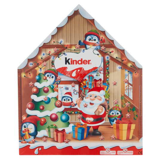 Kinder Calendario Avvento, snack al cioccolato assortiti, 184 gr