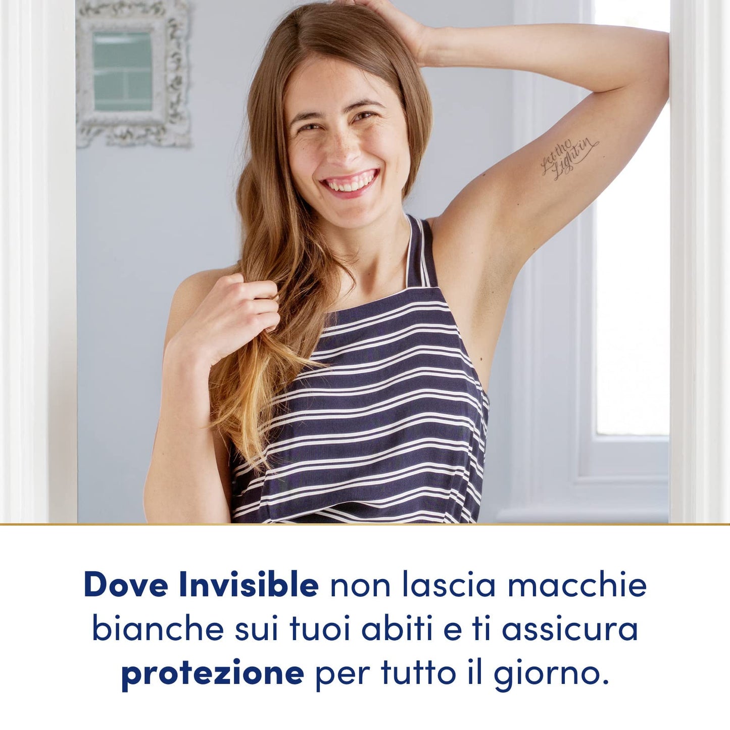 Dove, Deodorante Spray Invisible Dry, con Crema Idratante e Oli Naturali, Antitraspirante, Senza Alcool, Zero Macchie, Pelle Asciutta Fino a 48 Ore, Deodorante Uomo e Donna, 6 Pezzi da 150 ml
