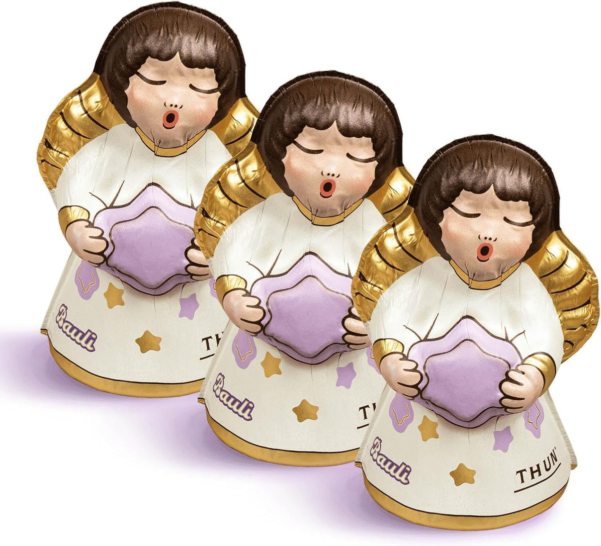 3X Angelo Natalizio Thun di Cioccolato al Latte 100g