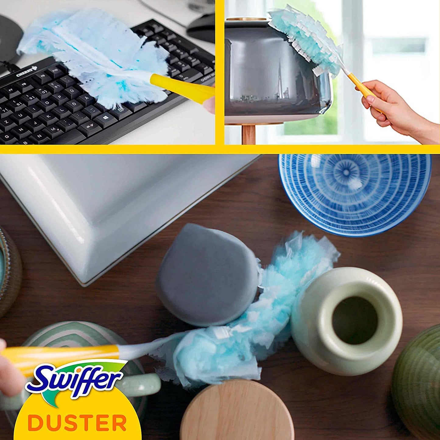 Swiffer Duster Ricarica per Piumino Catturapolvere, 10 Pezzi