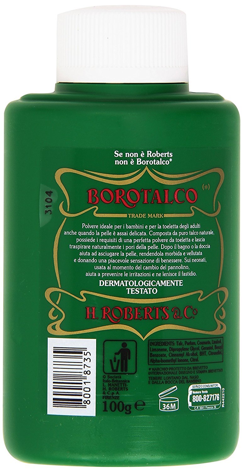 Roberts Borotalco In Polvere Barattolo 100Gr