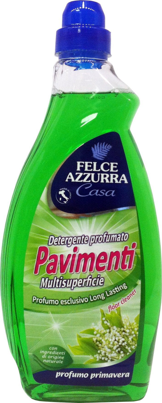 12 x FELCE AZZURRA Lavapavimenti Profumo Di Primavera 1000 ML