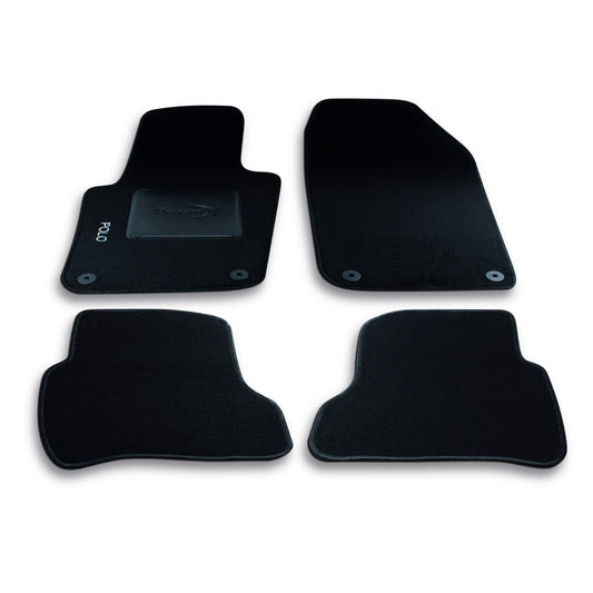 Bottari 39103 Set Tappeti Auto su Misura in Moquette, Nero, 4 Pezzi