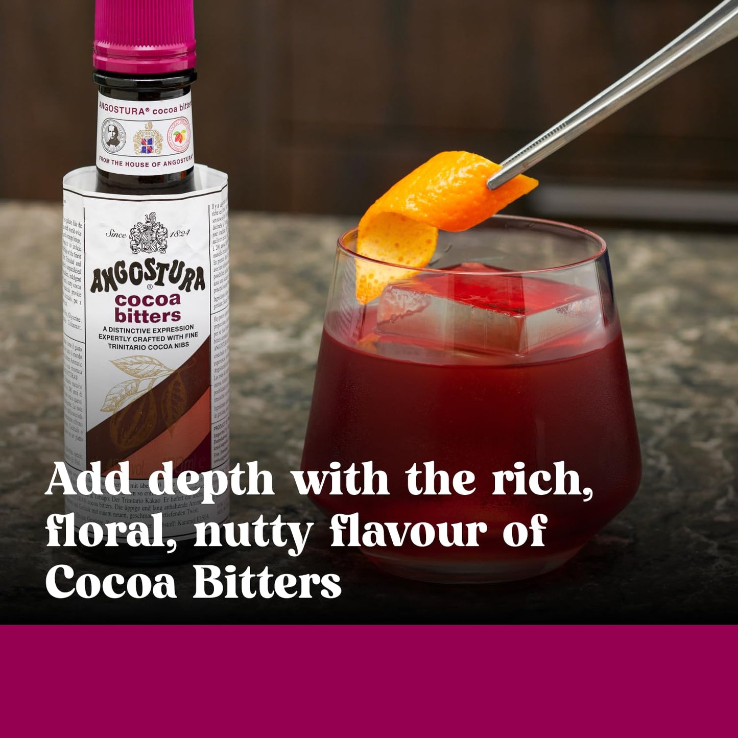 Angostura Cocoa Bitters 48%, 100 ml