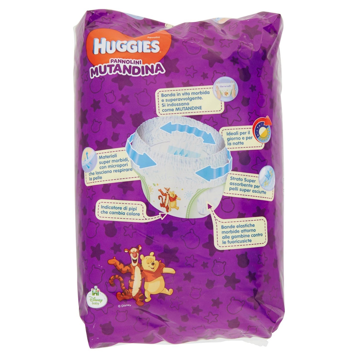 Huggies Pannolini Mutandina, Bambino/Bambina, 15 kg, 25 kg, Multicolore, 1 Pacco com 13 pezzi