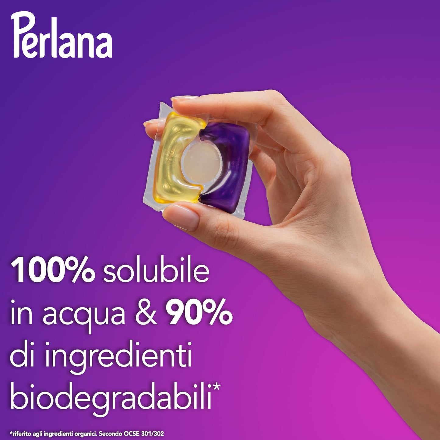 Perlana Detersivo Caps per Scuri e Neri (20 Caps), Detersivo lavatrice in capsule per tutti i capi scuri, Detersivo capi neri per pulizia delicata e fibre rinnovate