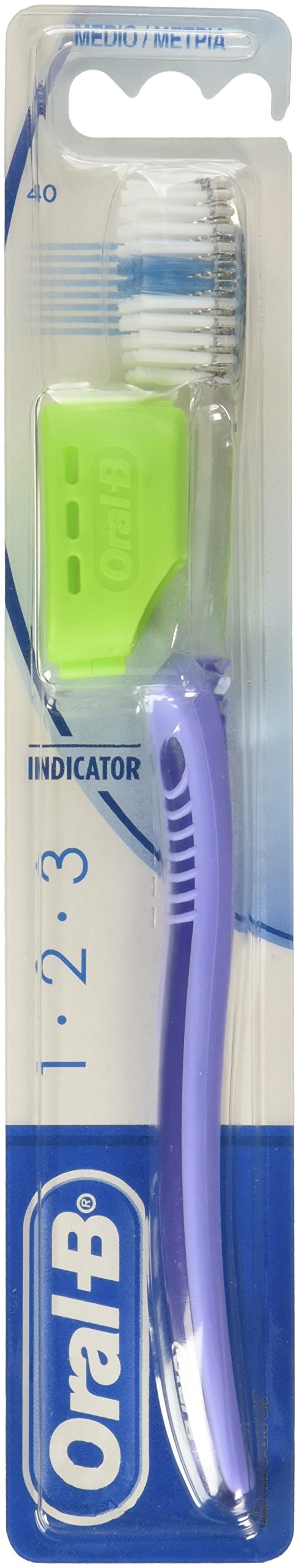 Spazzolino Manuale Medio Oral-B 1 2 3 Indicator