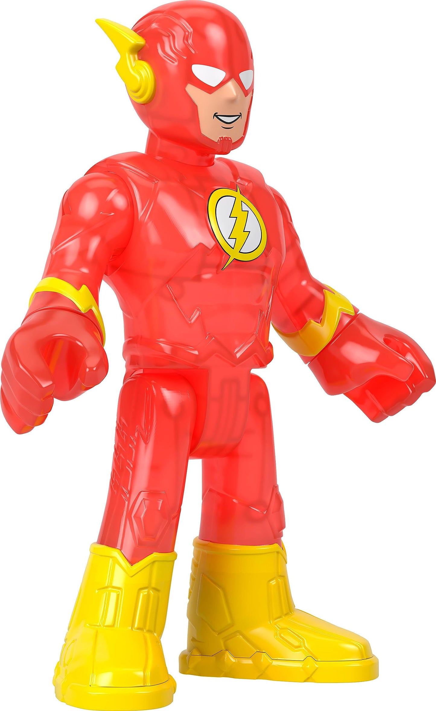 Fisher-Price Imaginext DC Super Friends The Flash XL Toy Figura snodata 25,4 cm per bambini in età prescolare dai 3 anni in su