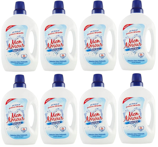 FELCE AZZURRA Mon Amour Fresh Blue Detersivo, detersivo liquido 26 lavaggi, 1,560 l