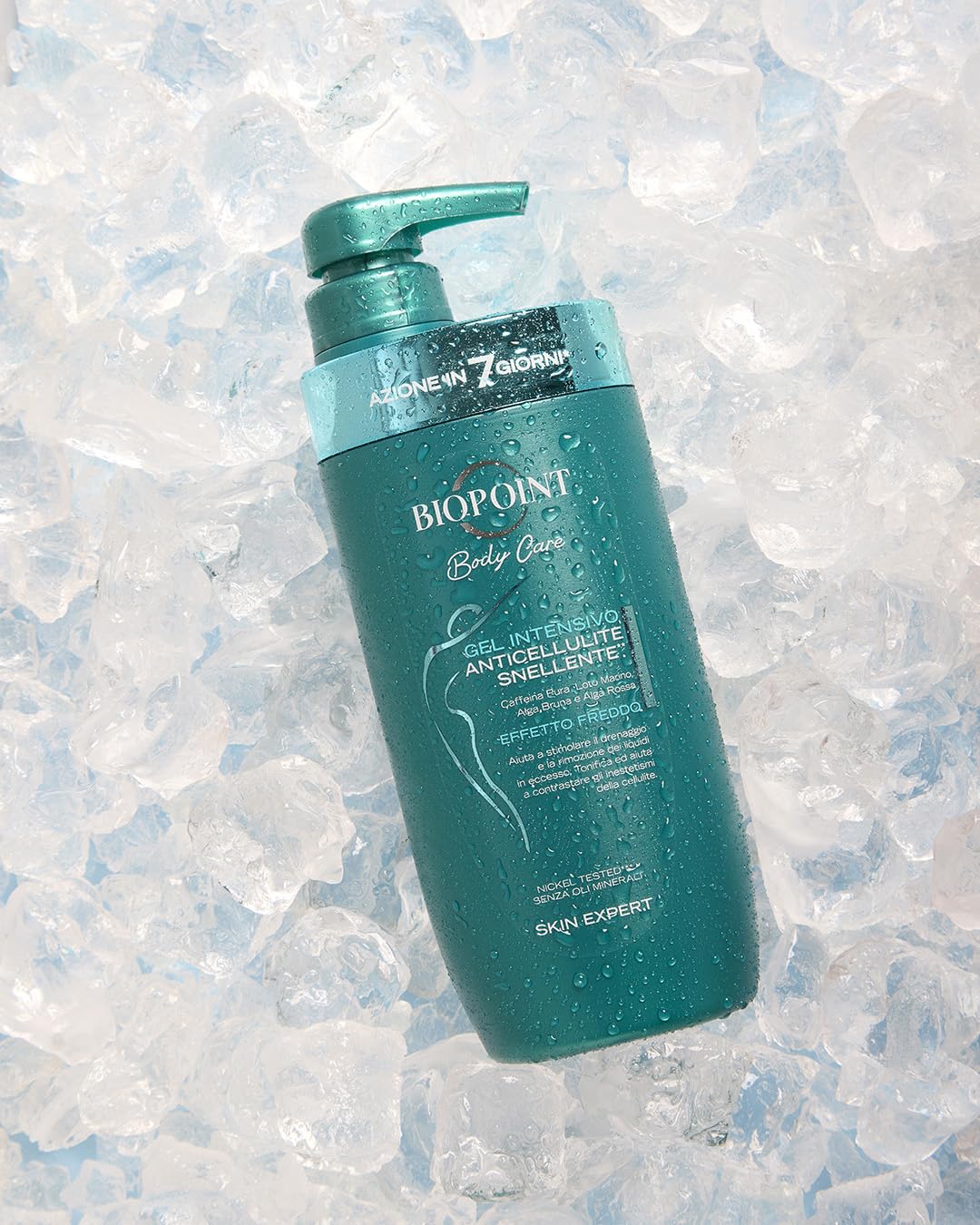 Biopoint - Gel Corpo Intensivo Anticellulite, Effetto Rassodante, Drenante e Tonificante, Favorisce la Riduzione degli Accumuli Adiposi e Contrasta gli Inestetismi, 400 ml