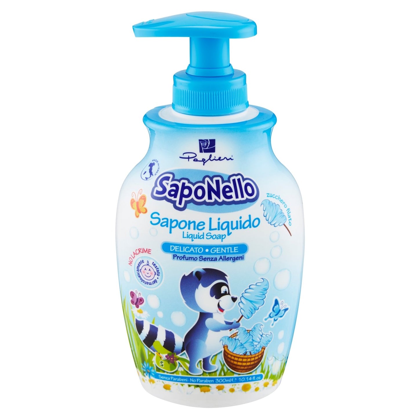 Saponello Sapone Liquido Mani per Bambini, 300ml
