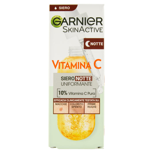 Garnier Trattamento Siero Notte Vitamin C, 30ml