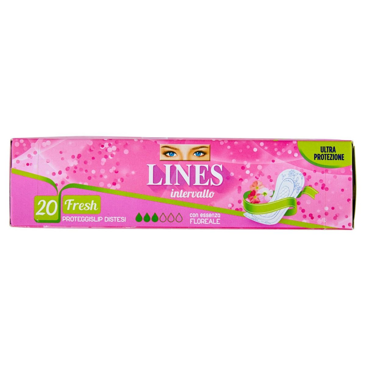 Lines intervallo fresh disteso x20 -Salvaslip distesi