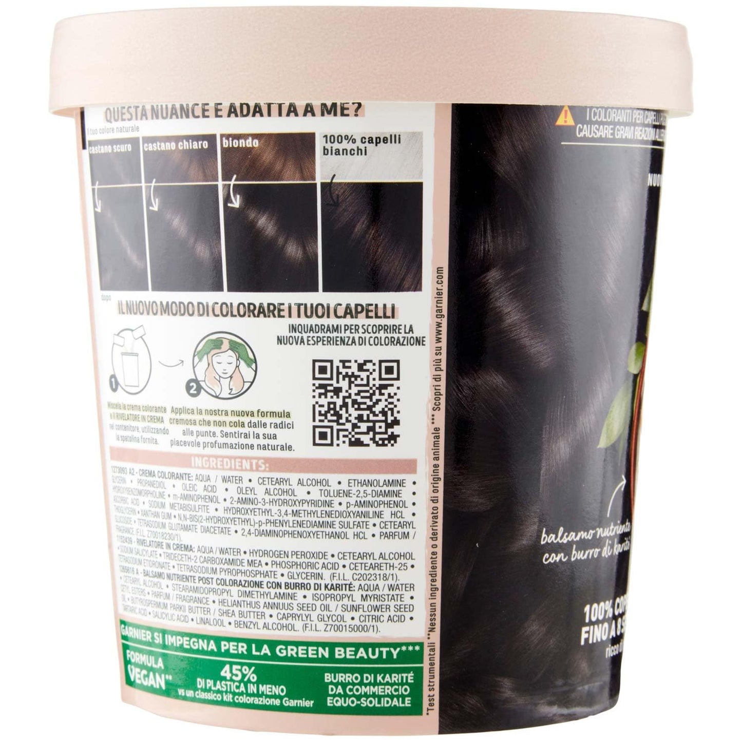 Garnier 1 x capelli mediterranei neri